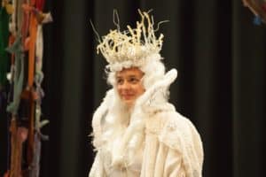 Heidi as "The Snow Queen"